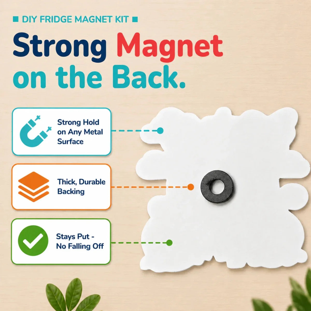 DIY Fridge Magnet (10 Pcs) - World Explorer