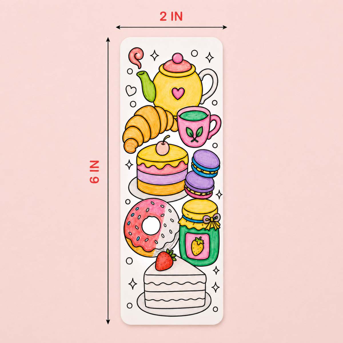 DIY Double-Sided Bookmark Kit (7 Pcs) - Art & Craft Activity for Kids