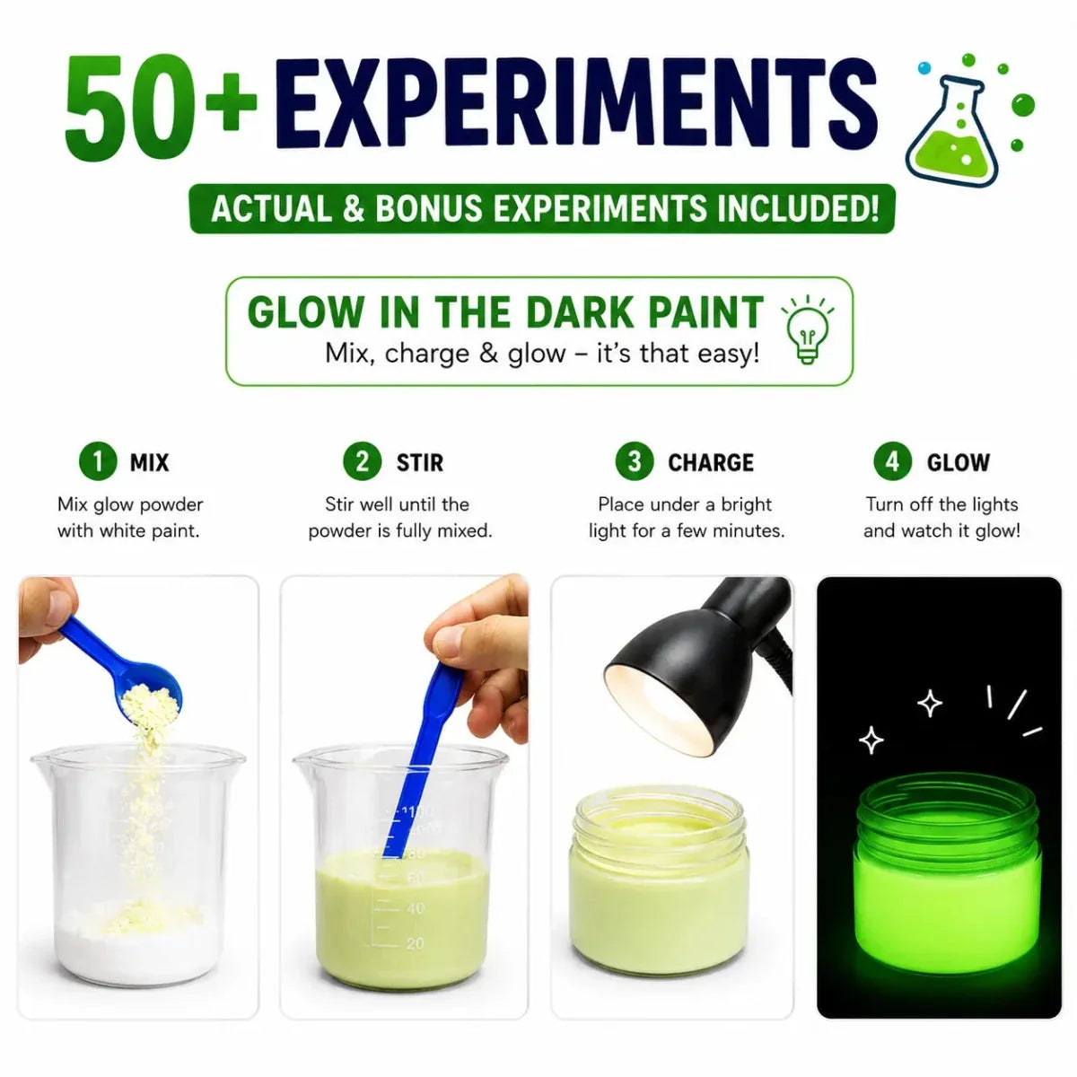 Glow in The Dark Lab Kit