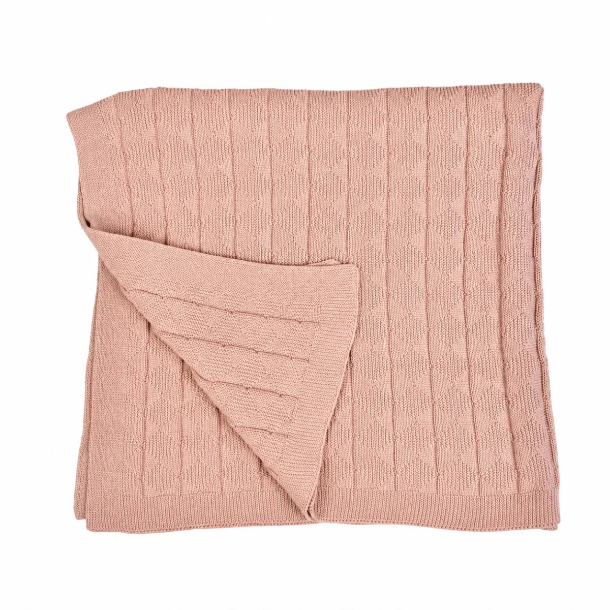 Knitted Cotton Baby Swaddle (80x100 cm) | Perfect for Baby’s Comfort