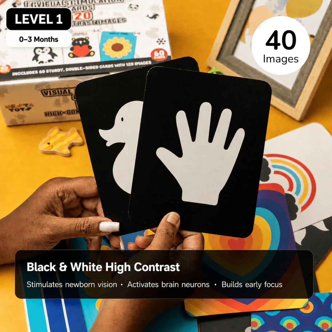 Visual Stimulation Learning Activity Card for Babies