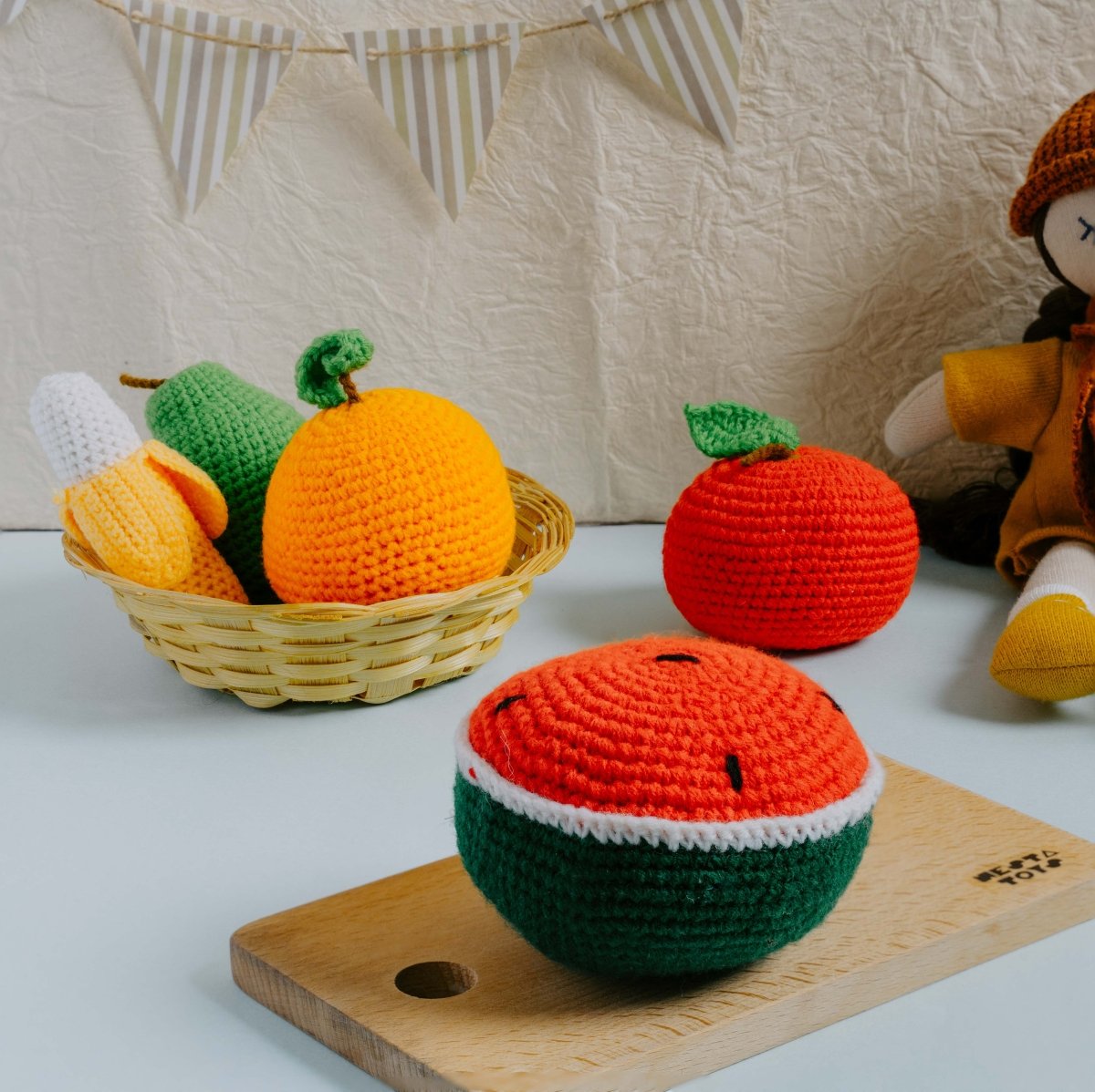 Crochet Fruit Toys | Play Food for Kids