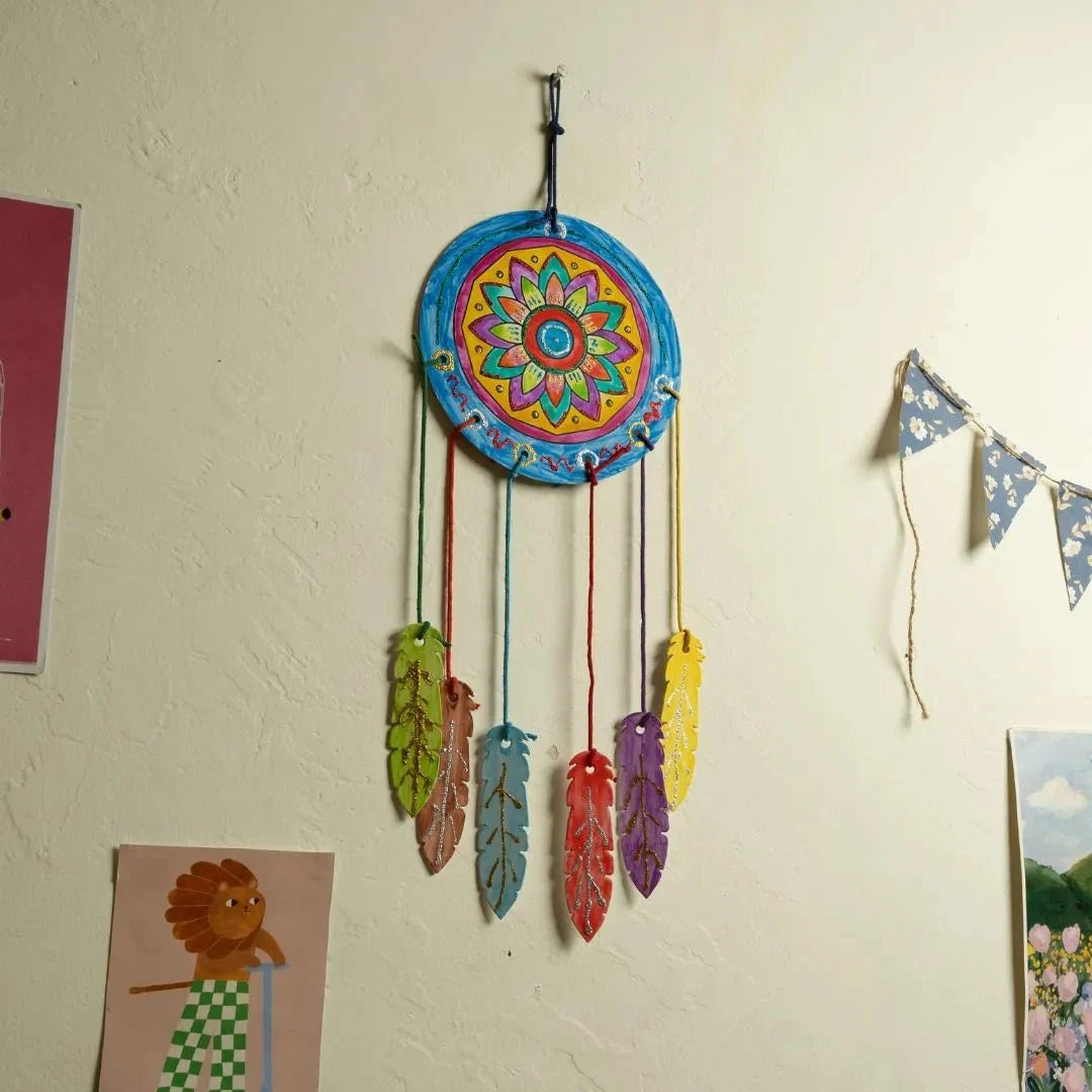 DIY Dream Catcher - Mandala Art for Kids