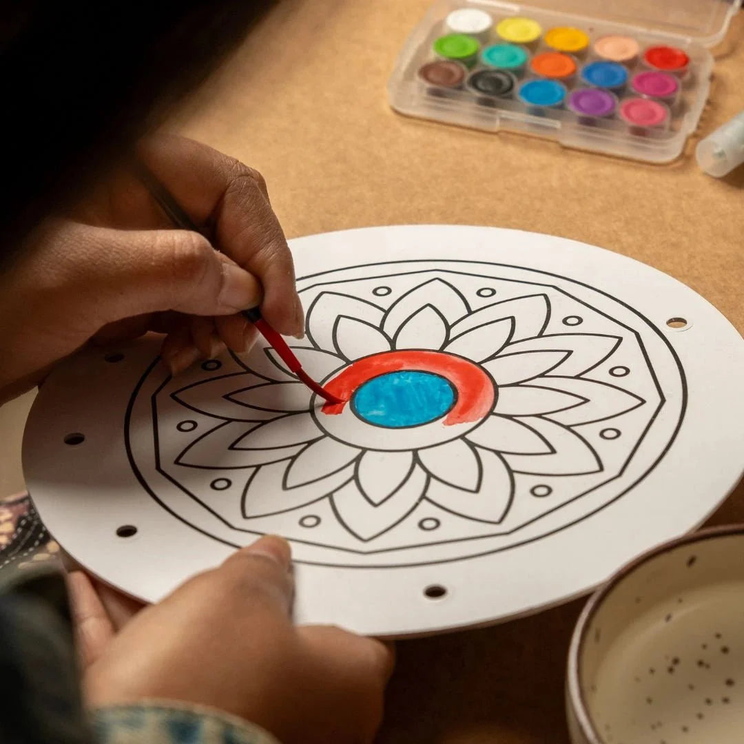 DIY Dream Catcher - Mandala Art for Kids