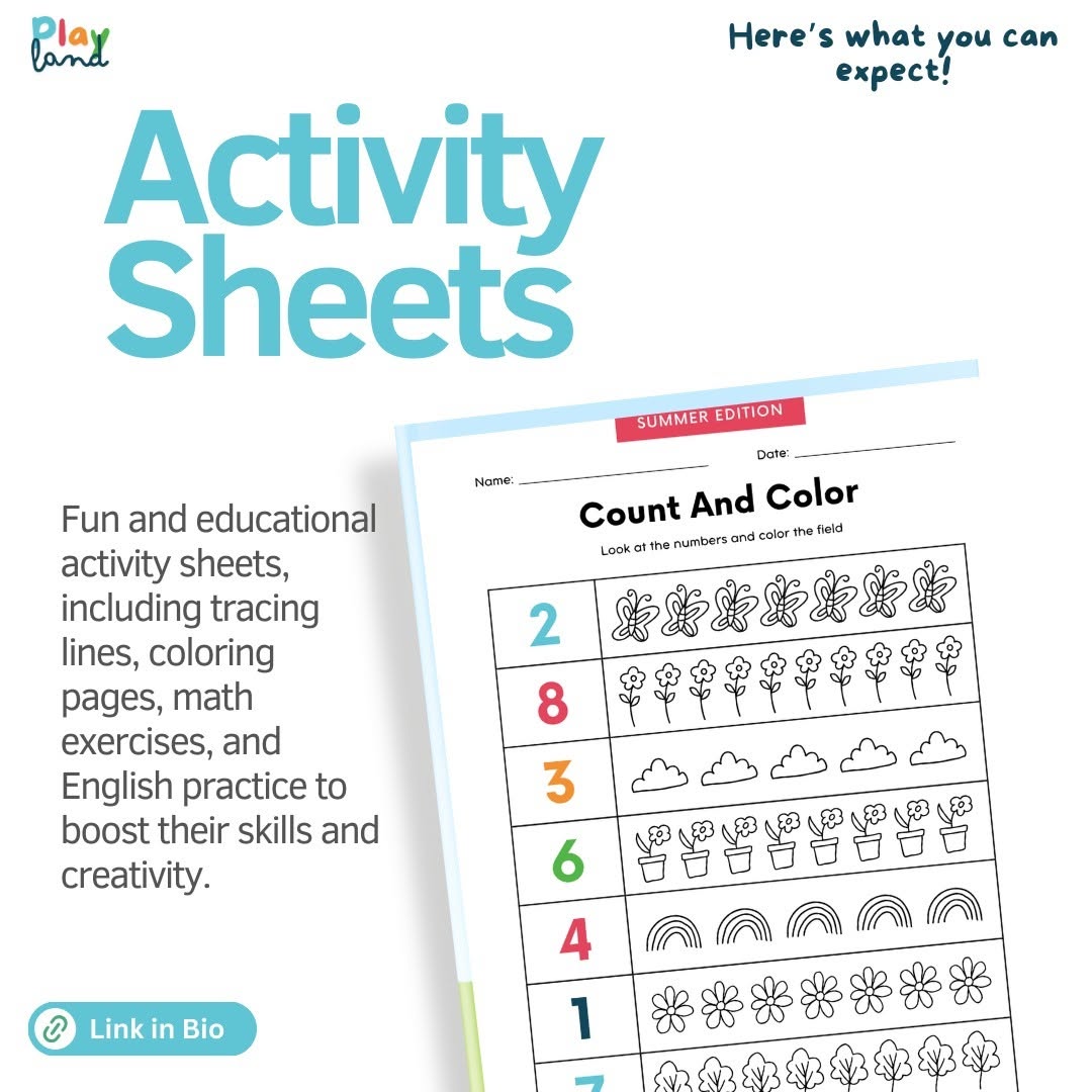 Busy Kids Mega Pack - 1000+ Educational Activity Sheets
