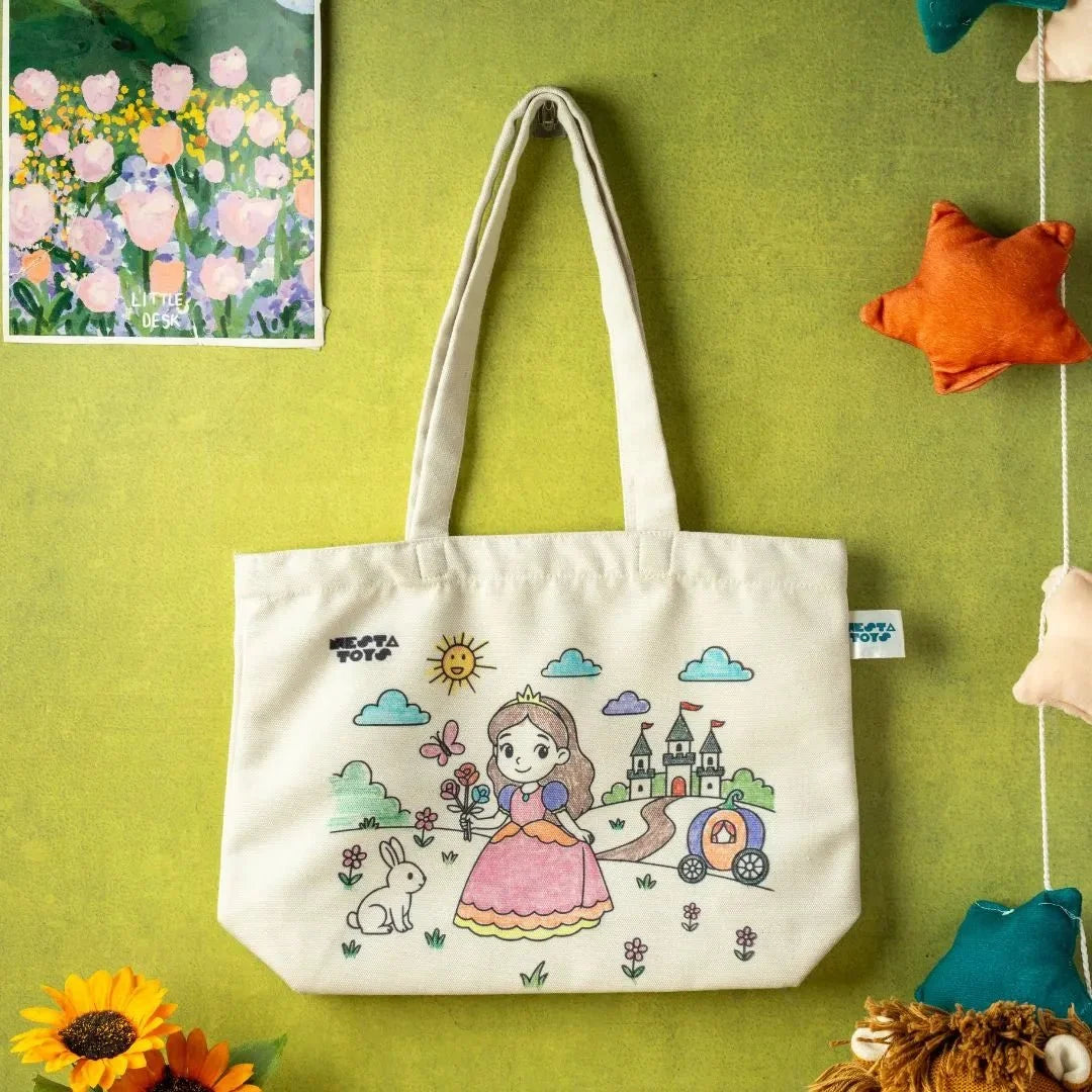 DIY Doodle Bag (Set of 2)– Princess & Mermaid Themes