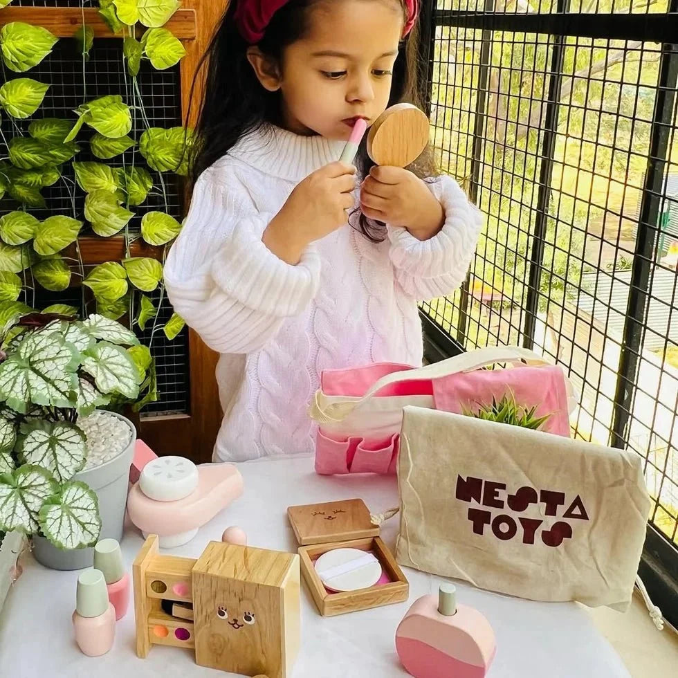 Wooden Makeup Set Toy (12 Pcs)