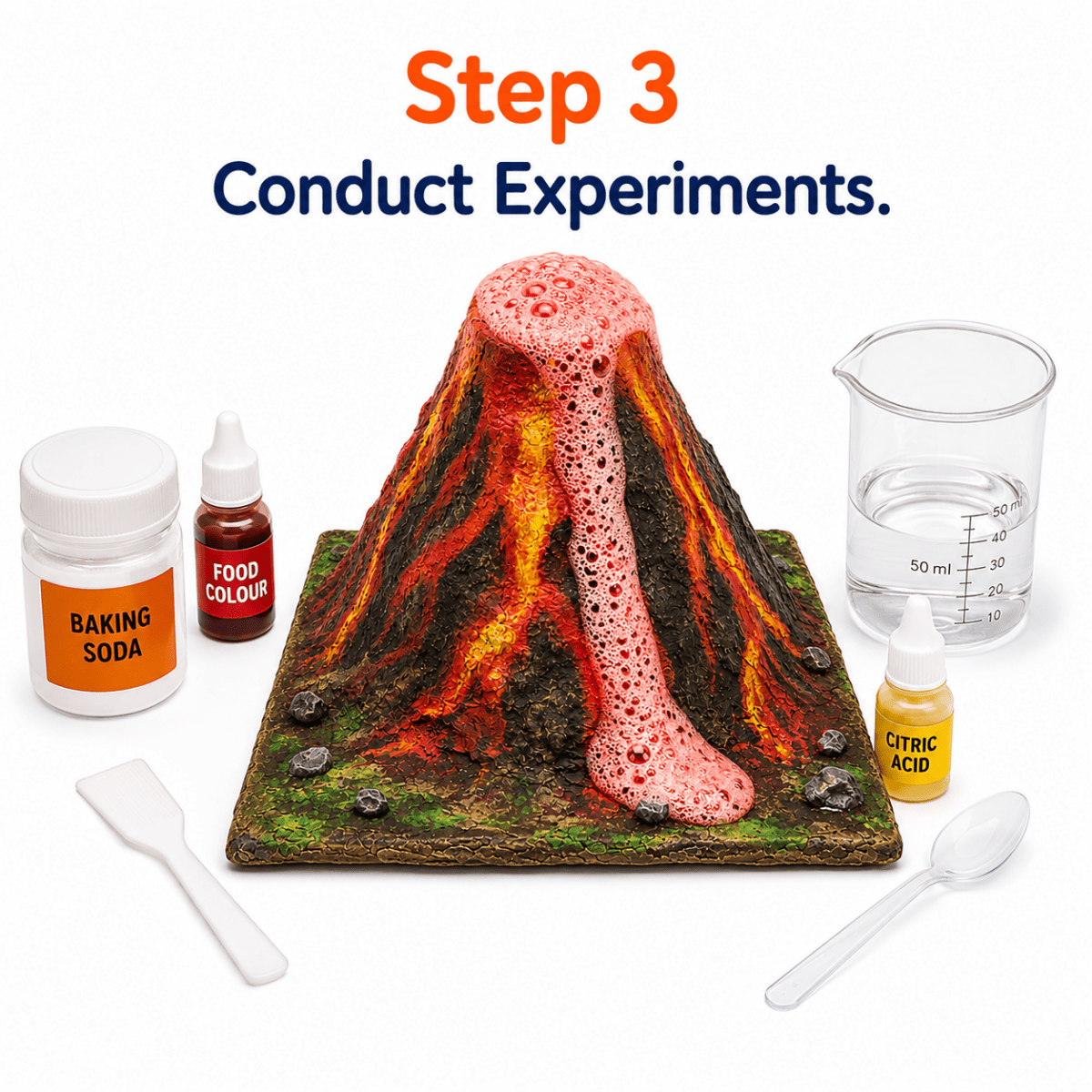 Volcano Kit – Hands-On Earth Science STEM Kit