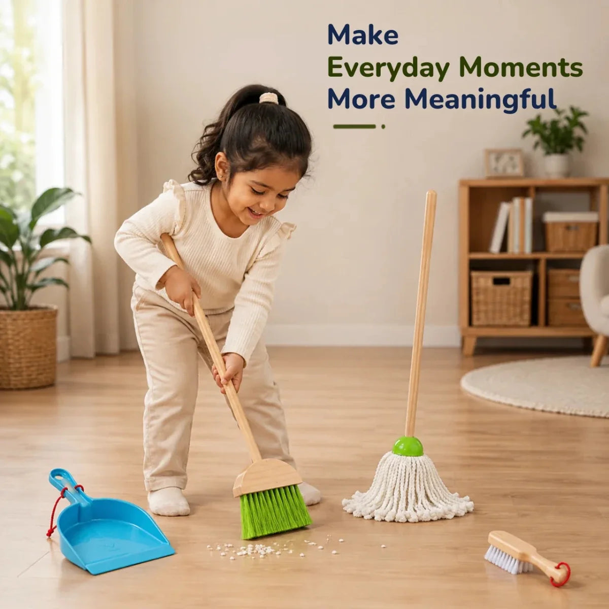 Wooden Cleaning Set Toy (7 Pcs)