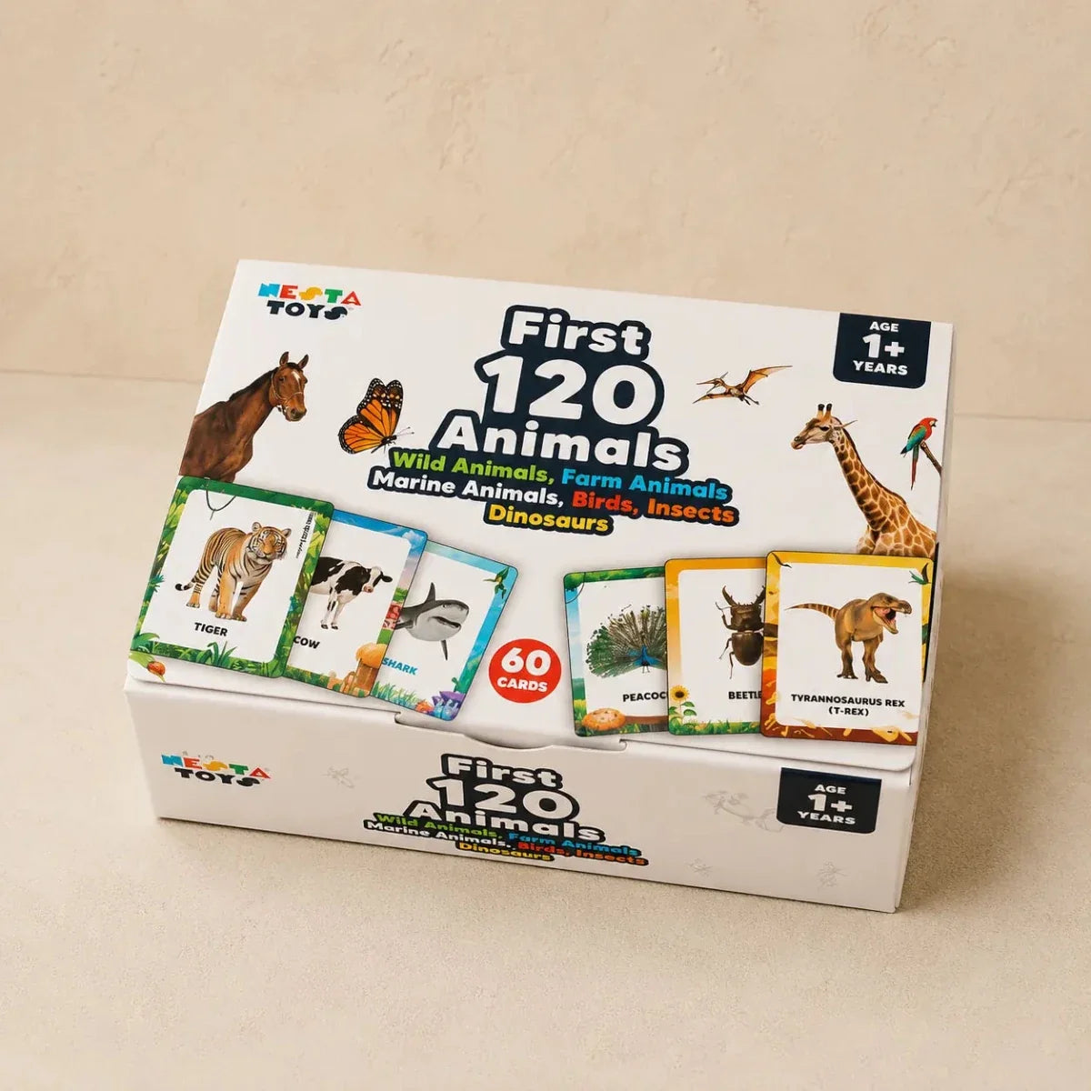 Animal Flashcards (120 Pictures)