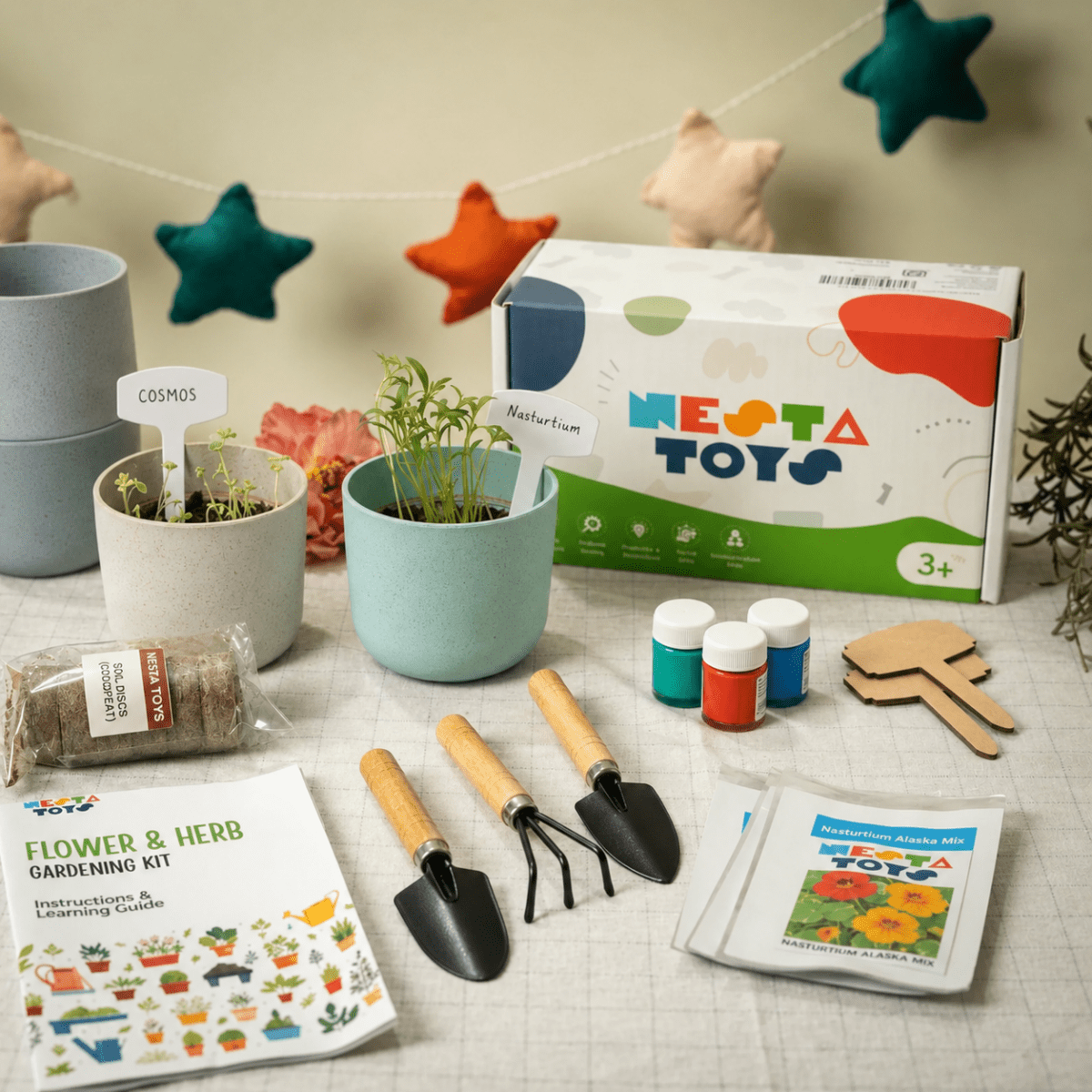 Gardening Kit - Flower & Herb Growing STEM Kit