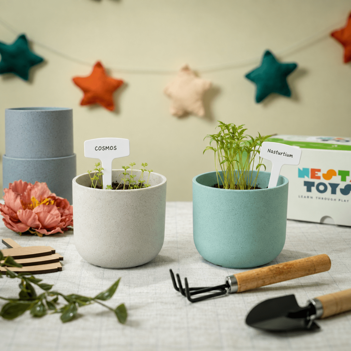 Gardening Kit - Flower & Herb Growing STEM Kit