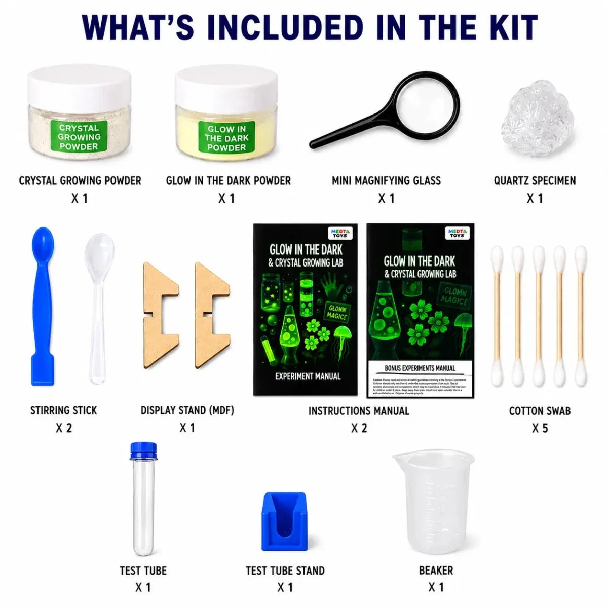 Glow in The Dark Lab Kit