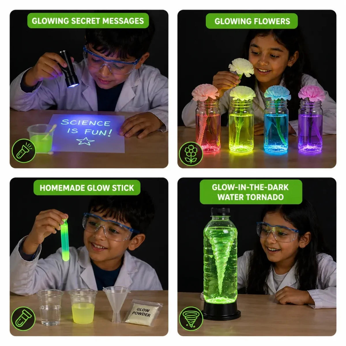 Glow in The Dark Lab Kit