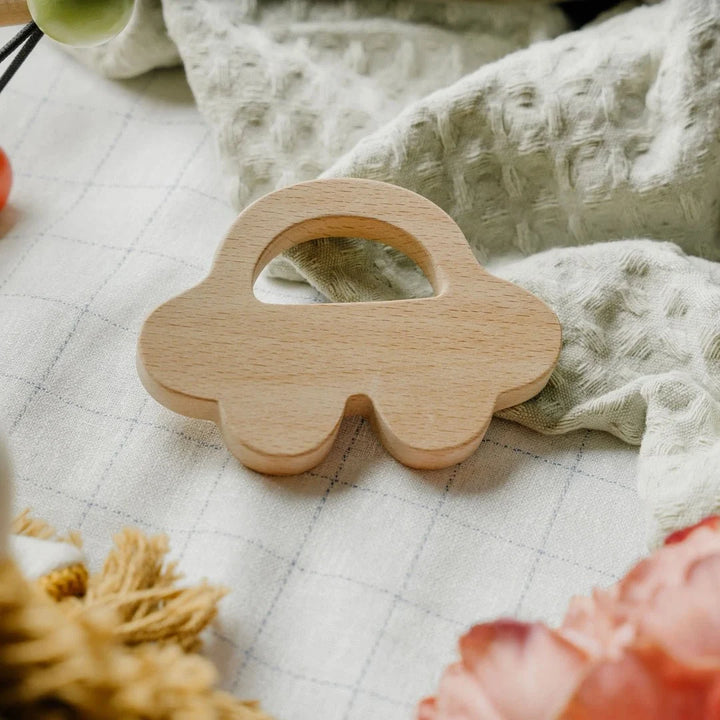 Wooden Car Teether (Beech Wood)