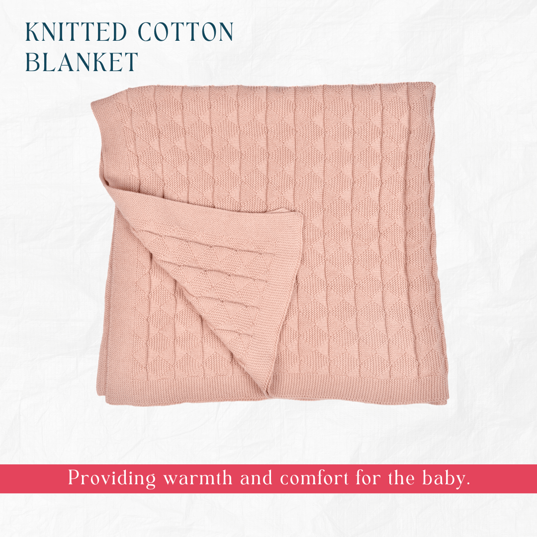 Newborn Gift Set – Swaddle, Zebra Plush Toy & Wooden Teethers