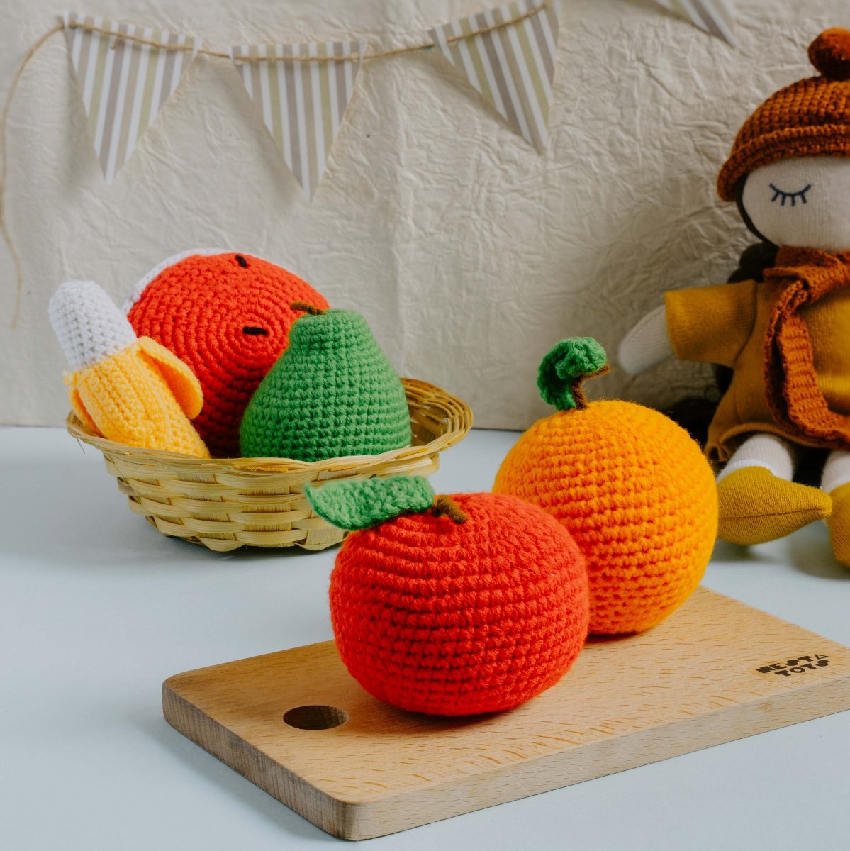 Crochet Fruit Toys | Play Food for Kids