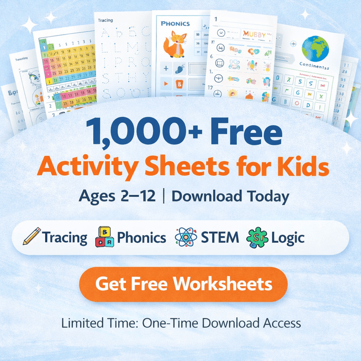 Busy Kids Mega Pack - 1000+ Educational Activity Sheets