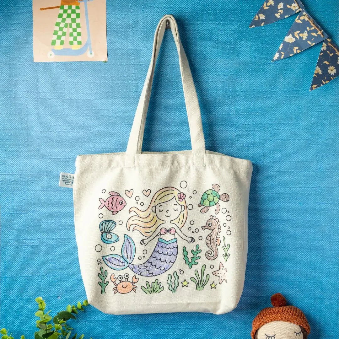 DIY Doodle Bag (Set of 2)– Princess & Mermaid Themes