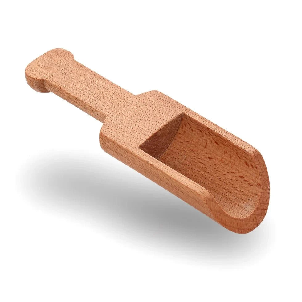 Wooden Sensory Bin Tools for Kids (6 Pcs) - Free Gift