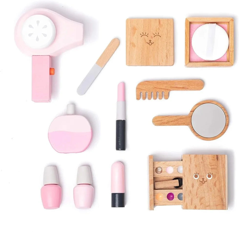 Wooden Makeup Set Toy (12 Pcs)