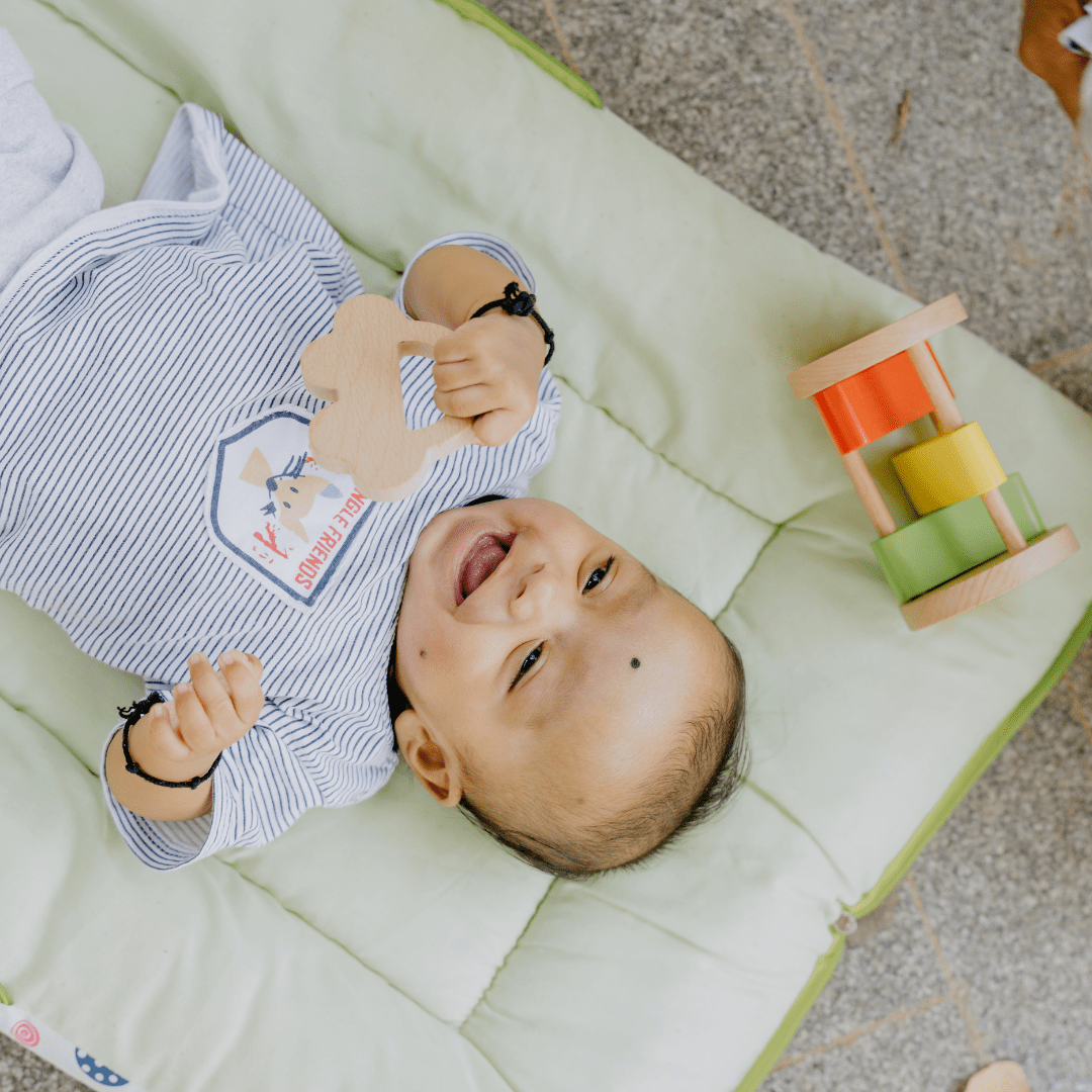 Newborn Gift Set – Skwish Rattle, Clacker Rattle & Wooden Teethers
