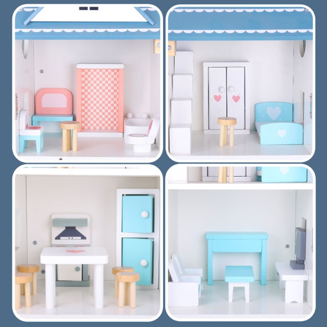 Wooden Dollhouse Toy