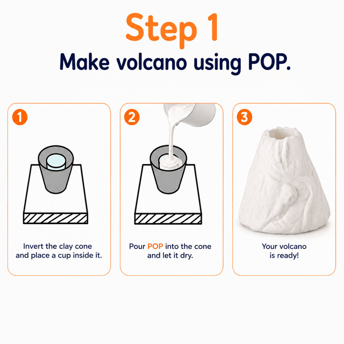 Volcano Kit – Hands-On Earth Science STEM Kit