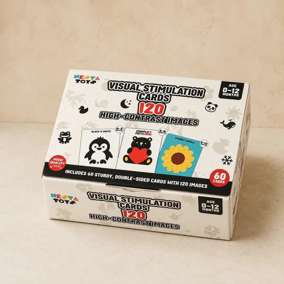 Visual Stimulation Learning Activity Card for Babies