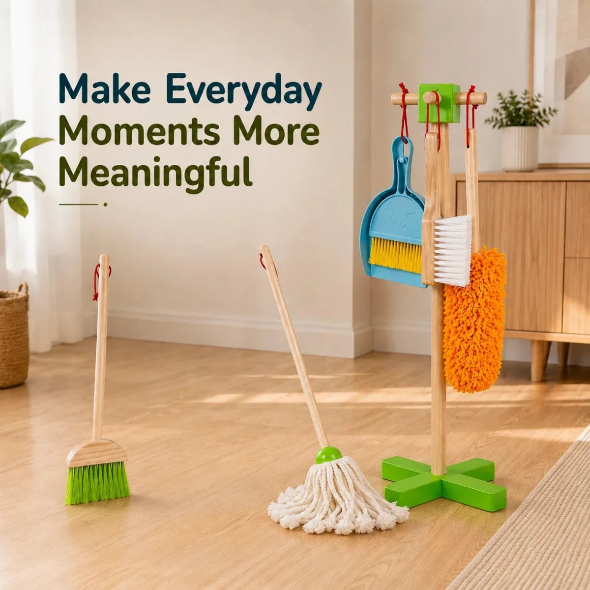 Wooden Cleaning Set Toy (7 Pcs)