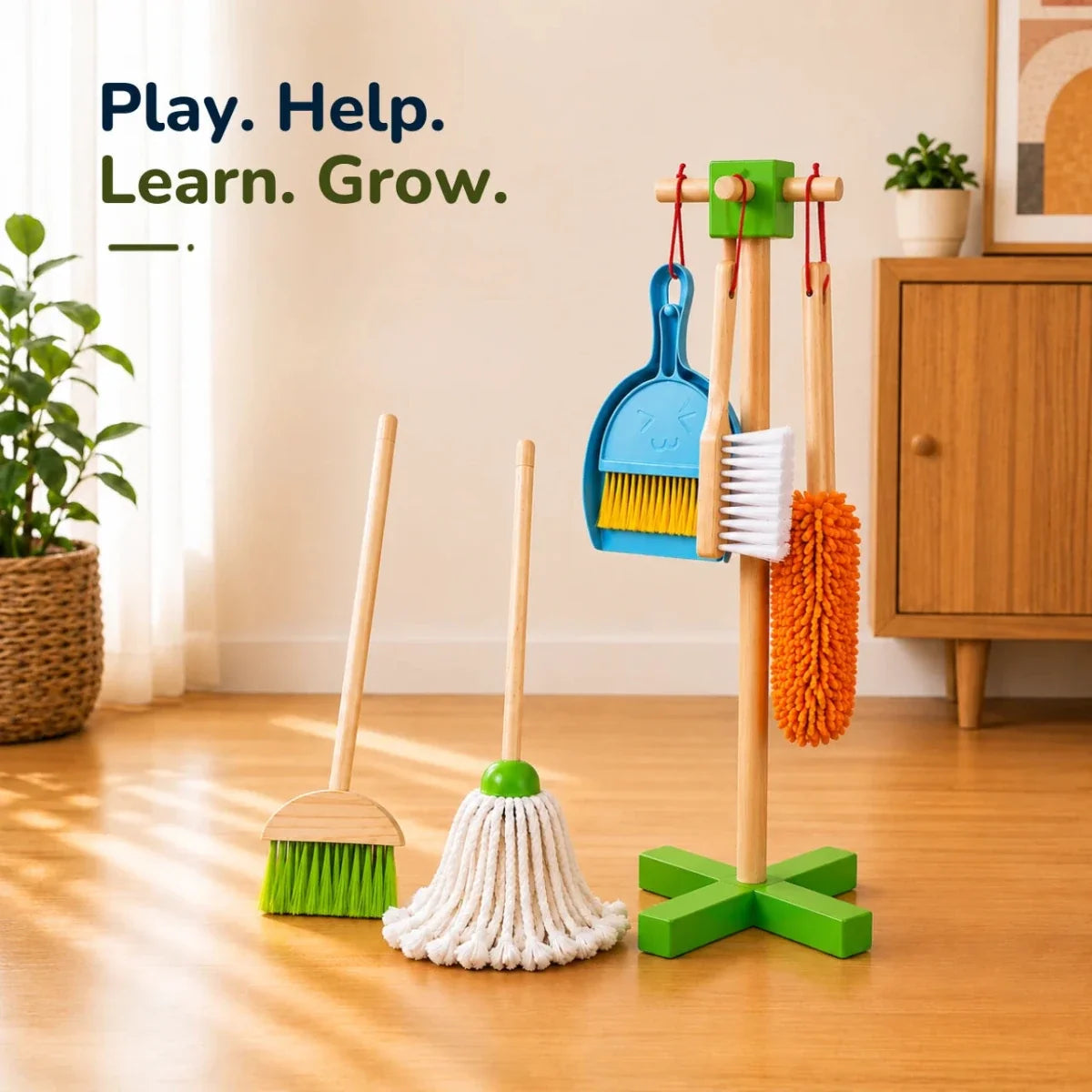 Wooden Cleaning Set Toy (7 Pcs)